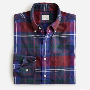 NWT- men’s jcrew Secret Wash cotton poplin shirt